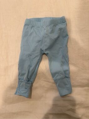 Monica + Andy Light Blue Baby Leggings